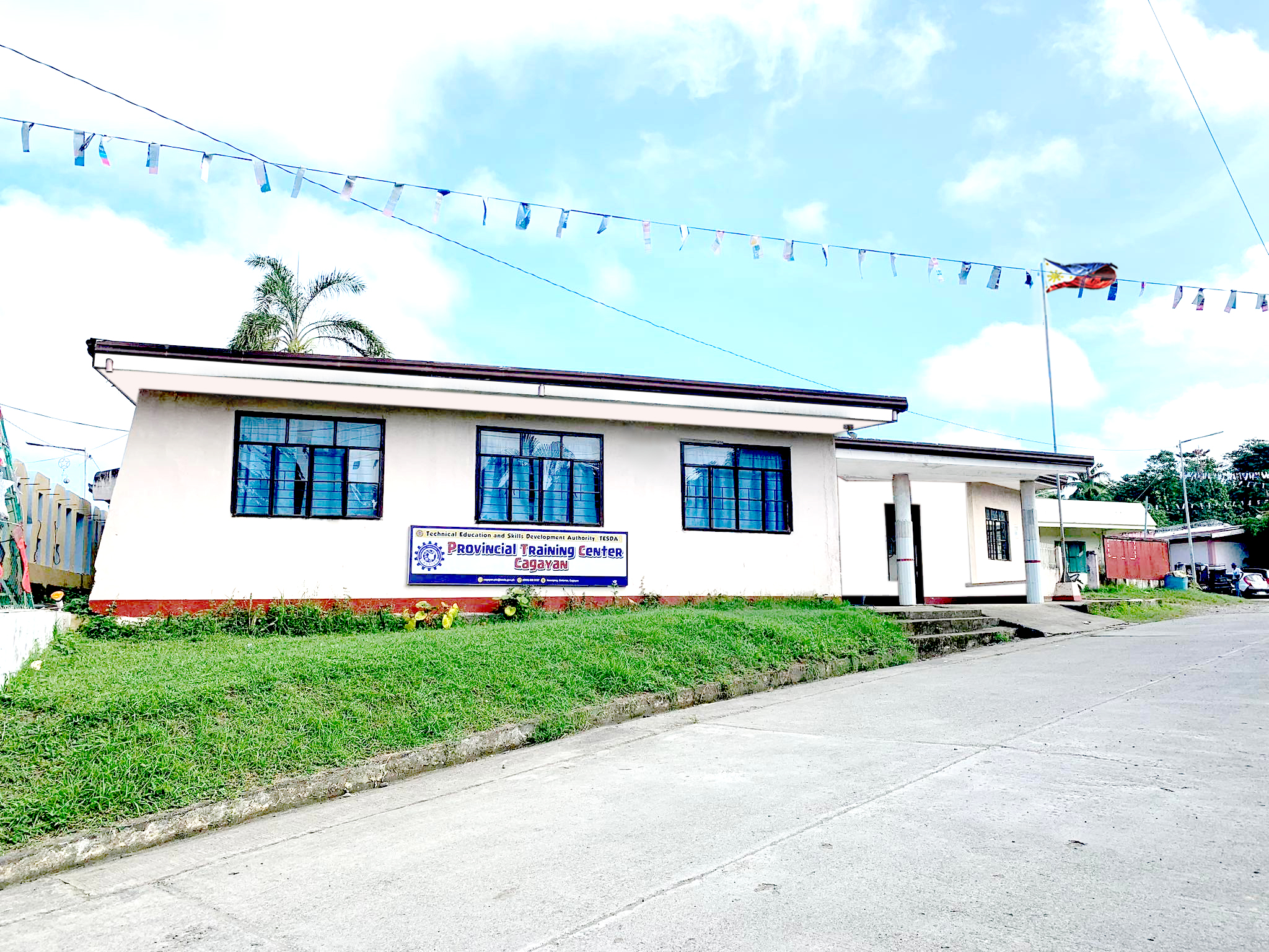 Facade of PTC at Centro Sur, Gattaran Cagayan.